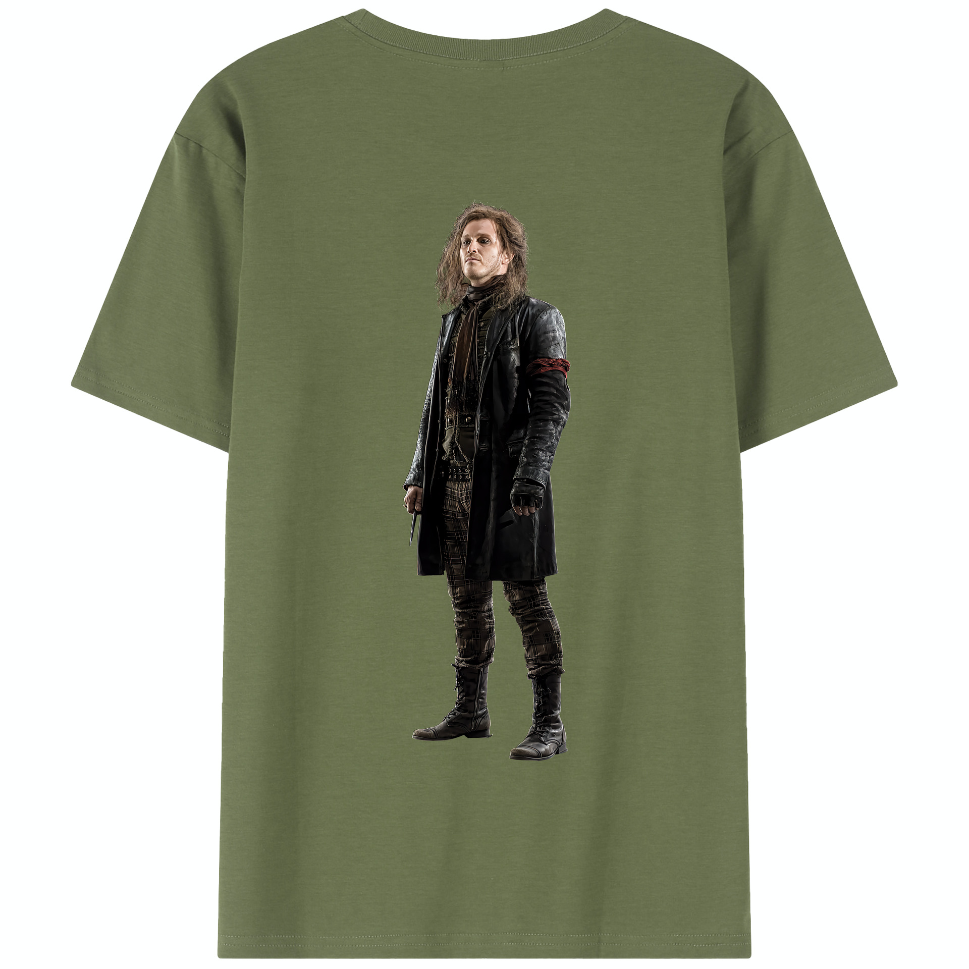 （画像用） Harry Potter ハリー・ポッターシリーズ 綿100％半袖Tシャツ（背面プリント）